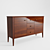 Stylish Modern Sideboard 3D model small image 1