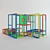 Baby House Play Complex | 6000*6000*3000 mm 3D model small image 2