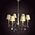 Elegant MW-Light Federica Chandelier 3D model small image 1