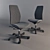 ErgoFlex Task Chair 3D model small image 1