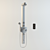 Grohe Aquatower 3000: Ultimate Shower Experience 3D model small image 1