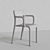 Modern Plank Blocco Chair 3D model small image 2