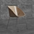 Modern Plank Baba Chair 3D model small image 1