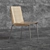 Modern Plank Millefoglie Chair 3D model small image 1