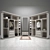 Classic Dressing Room Cabinet 3D model small image 1