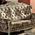 Elegant 3-Seater Carpenter Sofa 3D model small image 2