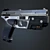 Futuristic Syndicate Pistol 3D model small image 1