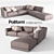 Poliform Paris-Seoul Sofa Set 3D model small image 1