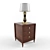 Elegant Table Lamp Combo 3D model small image 1