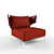 Erba Italia Abbraccio: Elegant Italian Chair 3D model small image 3