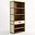 Vellum Trunk Bookcase - Classic Elegance For Your Home 3D model small image 1