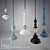 Elegant Benben Lamps Set 3D model small image 1