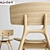 Eco-Friendly Capdell Chair: Modern Design 3D model small image 1