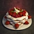 Berry Victoria Cake 3D model small image 1