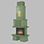 Russian-inspired Fireplace 3D model small image 1