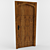 Elegant Tudor Oak Door 3D model small image 1