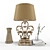 Modern Sculptural Table Lamp 3D model small image 1