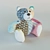 Vibrant Textured Teddy Bear 3D model small image 1