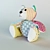 Vibrant Textured Teddy Bear 3D model small image 2