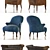 Modern Chair Pack - Set IV 3D model small image 2