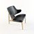 Timeless Comfort: Larsen Lounge Chair 3D model small image 2