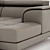 Luxury Italian Design Sofa: Nicoline Tiziano 3D model small image 2