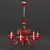 Modern Classic Chandelier: Elegant & Versatile 3D model small image 1