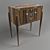 Vintage Classic Cabinet 3D model small image 1