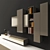 Modern Living Shelving System 3D model small image 2