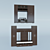 Modern Wall Units 3D model small image 2