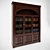 Elegant Arabic Bookcase: A Stunning Decor Addition 3D model small image 1