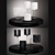 Elegant Lagerfeld Orrefors Glass Set 3D model small image 2