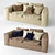  Cozy Cushioned Sofa for Your Comfort 3D model small image 1