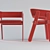 Modern and Elegant Chairs: Polo Capdell by Yonoh 3D model small image 3