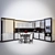 Sleek Modern Kitchen 3D model small image 1