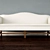 Elegant Chippendale Sofa in Classic Design 3D model small image 2