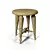 Wooden Home Stool 3D model small image 1