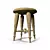 Wooden Home Stool 3D model small image 2