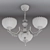 Reccagni Angelo Contemporary Chandelier - L2825/3 3D model small image 2