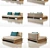 Luxury RH Maldives Collection: Sofa, Lounge Chair, Coffee Table & Side Table 3D model small image 2