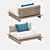 Luxury RH Maldives Collection: Sofa, Lounge Chair, Coffee Table & Side Table 3D model small image 9