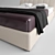 Vegas Barbara Bed: Sleek & Stylish Slumber 3D model small image 2