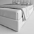 Vegas Barbara Bed: Sleek & Stylish Slumber 3D model small image 3