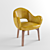 Elegant HORECA Armchair 3D model small image 1