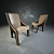 Elegant Turi Orion Chair 3D model small image 1