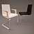 Rolf Benz 620 Chair - Sleek and Stylish 3D model small image 1