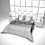 FENDI Casa Bed: Luxurious Elegance 3D model small image 3