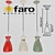 Retro-Inspired Pendant Lamp by Faro 3D model small image 2