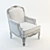 Classic Style Chair 3D model small image 2