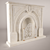 Provençal Style Fireplace 3D model small image 1